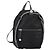 Autre Marque Zaino Falabella in suede nero e argento di Stella McCartney Auth BA11573