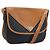 SAINT LAURENT Shoulder Bag Leather Black Gold Auth 166787 Golden