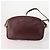 CARTIER Borsa a Spalla Must Line Pelle 2 Set Bordeaux Oro Auth BA11844 D'oro Bordò - vista 3