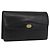 Bolsa de Ombro de Couro Preta e Dourada GUCCI 004 406 0105 Auth YKZ363 Preto Dourado