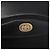 Bolsa de Ombro de Couro Preta e Dourada GUCCI 004 406 0105 Auth YKZ363 Preto Dourado - vista 12