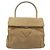 PRADA Borsa a mano in nylon beige oro Auth bs34269 D'oro - vista 2