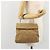 PRADA Borsa a mano in nylon beige oro Auth bs34269 D'oro - vista 23