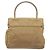 PRADA Borsa a mano in nylon beige oro Auth bs34269 D'oro - vista 3