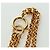 Collana a forma di cuore CHANEL metallo dorato CC Auth YKZ408M - vista 7