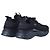 Chanel Interlocking CC Logo Sneakers Schwarz - Ansicht 3