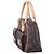 Borsa Manhattan PM in tela Monogram Louis Vuitton Marrone - vista 2