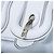 Bolsa de Ombro Fendi com Fivela Branco - vista 6