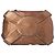 Borsa Mahala in pelle metallica marrone Jimmy Choo - vista 4