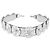 FENDI Cinghia in Pelle 31,5"" Argento Auth ARZ919A - vista 3