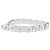 FENDI Cinghia in Pelle 31,5"" Argento Auth ARZ919A - vista 4