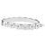 FENDI Cinghia in Pelle 31,5"" Argento Auth ARZ919A - vista 5