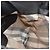 Borsa a mano in pelle nera e argento di BURBERRY Auth ka3537 Nero - vista 17