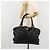 Borsa a mano in pelle nera e argento di BURBERRY Auth ka3537 Nero - vista 25