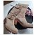 Botas de ante beige Free Lance - vista 2