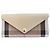Cartera Burberry de cuero y lona Multicolor Beige