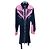 Kenzo Paris Navy & Pink Western-Stil Kleid – Größe S