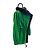 Cappotto corto in pelliccia e lana verde e nero Yves Saint Laurent - vista 3