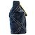 Borsa Chanel 2004 in blu notte - vista 3