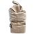 Borsa Tote Chanel 1999 in tessuto monogramma CC beige - vista 4