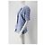 Giacca in lino blu a pois Christian Dior - vista 2