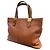 Borsa in pelle Burberry in marrone ricco - vista 2