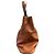Borsa in pelle Burberry in marrone ricco - vista 3