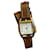 Montre Hermès avec bracelet en cuir marron  - vue 1
