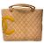 2005 Chanel Cambon Beiger Lammleder gesteppte Double C Handtasche