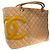 2005 Chanel Cambon Beiger Lammleder gesteppte Double C Handtasche - Ansicht 2