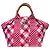 Timeless Borsa in tessuto rosa e bianco Chanel 2010