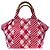 Timeless Borsa in tessuto rosa e bianco Chanel 2010 - vista 3