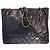 Timeless Borsa in Pelle di Agnello Blu Navy Chanel 2003 - vista 4