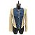 Dolce & Gabbana Giacca corta in pelle e denim Dolce Gabbana