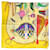 Hermès silk scarf LES FOLIES DU CIEL  - view 1