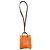 Hermès Mini charm Arancione Hermes in pelle arancione e marrone