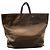 Grande borsa in pelle marrone Bulgari - vista 4