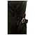 Robe sans manches en soie damassée noire avec broderie florale de Dolce & Gabbana - vue 3
