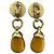 Timeless Orecchini vintage gialli Chanel con pietra 1998 - vista 2
