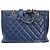 Timeless Borsa GST in caviar blu Chanel 2012 - vista 2