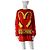 Rotes McDonald's Moschino Pulloverkleid 2014