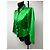 Giacca in satin verde Yves Saint Laurent - vista 2