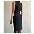 Vestido ajustado negro sin mangas de dos materiales talla 34-36 Pinko - vista 18