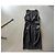 Vestido ajustado negro sin mangas de dos materiales talla 34-36 Pinko - vista 3