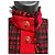 Giacca in bouclé-tweed Dolce & Gabbana in rosso e nero audace. - vista 3