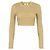 Fendi Gold Embossed FF Top in Lurex