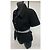 Top péplum negro Balenciaga (circa F/W2006 por Nicolas Ghesquière) - vista 2