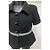 Top péplum negro Balenciaga (circa F/W2006 por Nicolas Ghesquière) - vista 4