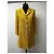Dolce & Gabbana Abrigo Amarillo Dolce&Gabbana con Botones de Flores - vista 3