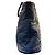 Borsa a mano in pelle grana blu trapuntata Chanel 2014 - vista 3
